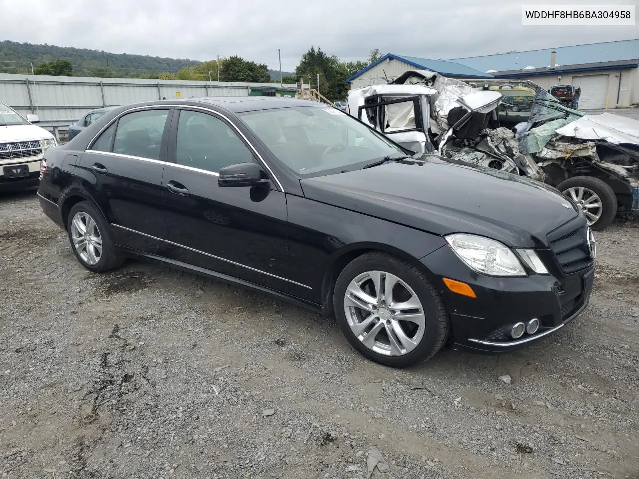 2011 Mercedes-Benz E 350 4Matic VIN: WDDHF8HB6BA304958 Lot: 72291634