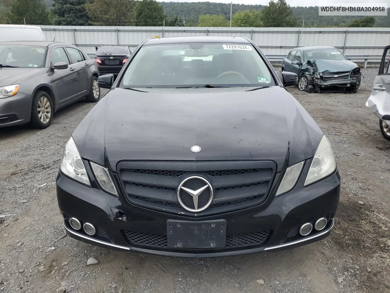 2011 Mercedes-Benz E 350 4Matic VIN: WDDHF8HB6BA304958 Lot: 72291634