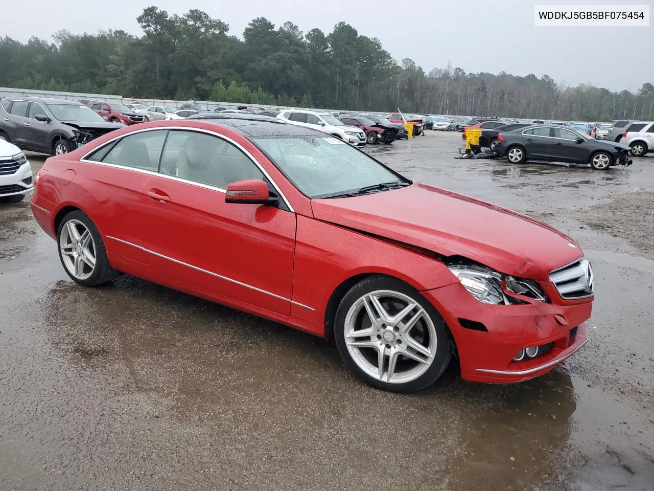 2011 Mercedes-Benz E 350 VIN: WDDKJ5GB5BF075454 Lot: 72719524