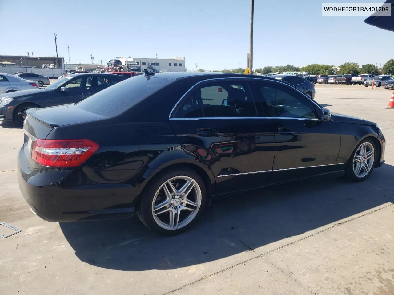 2011 Mercedes-Benz E 350 VIN: WDDHF5GB1BA401209 Lot: 72812784