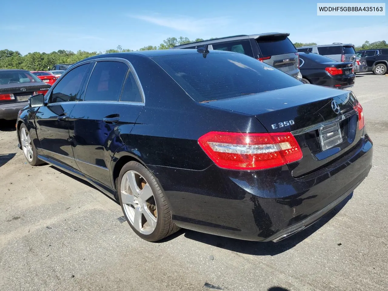 2011 Mercedes-Benz E 350 VIN: WDDHF5GB8BA435163 Lot: 73199744