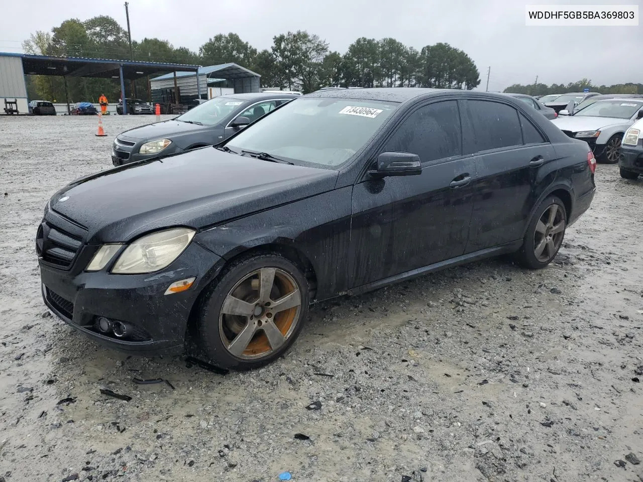 2011 Mercedes-Benz E 350 VIN: WDDHF5GB5BA369803 Lot: 73430964