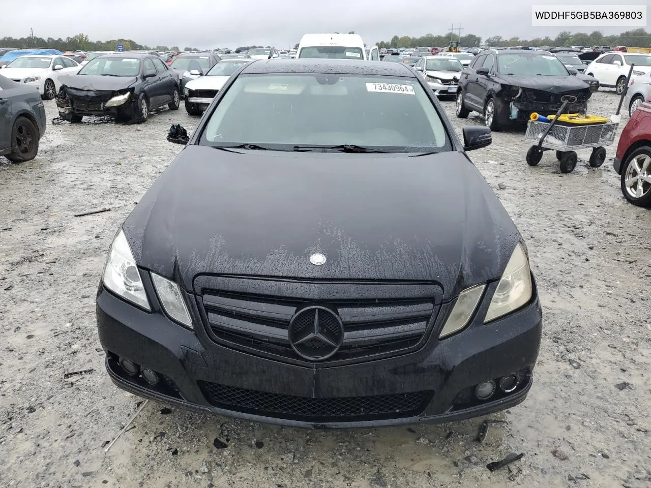 2011 Mercedes-Benz E 350 VIN: WDDHF5GB5BA369803 Lot: 73430964