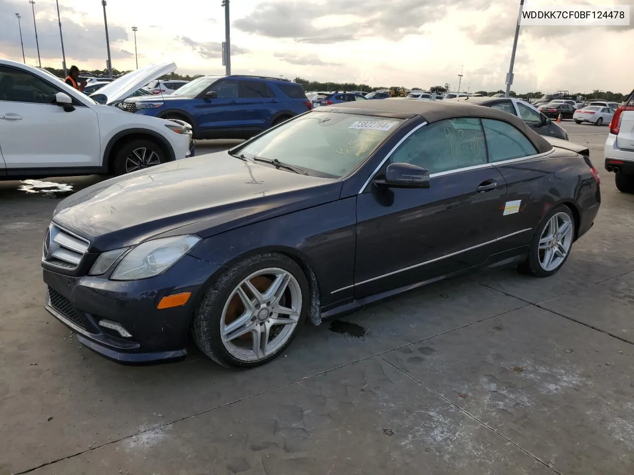 2011 Mercedes-Benz E 550 VIN: WDDKK7CF0BF124478 Lot: 73822764