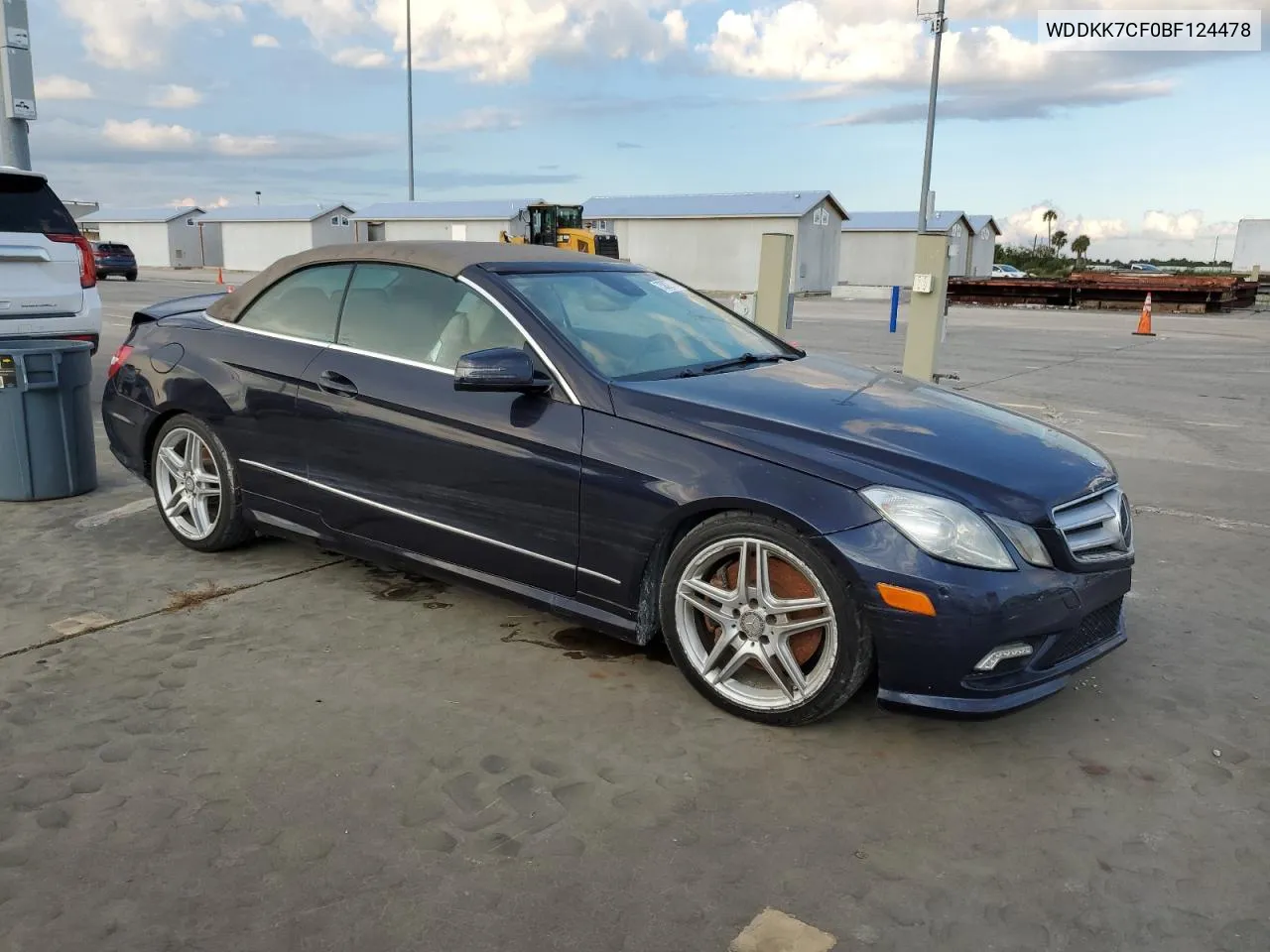 2011 Mercedes-Benz E 550 VIN: WDDKK7CF0BF124478 Lot: 73822764