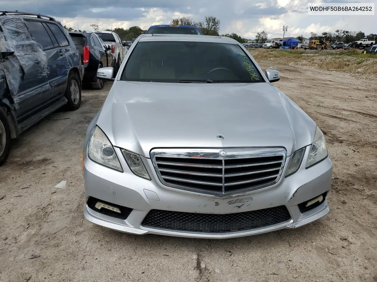 2011 Mercedes-Benz E 350 VIN: WDDHF5GB6BA264252 Lot: 74094814