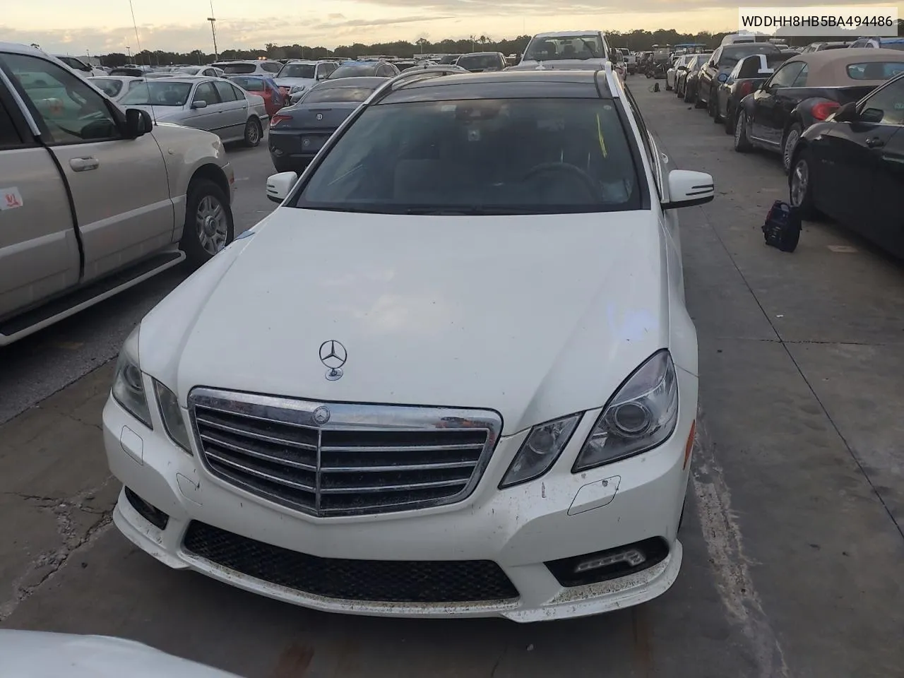 2011 Mercedes-Benz E 350 4Matic Wagon VIN: WDDHH8HB5BA494486 Lot: 74134644