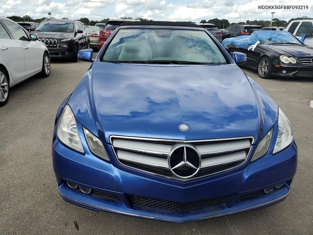 2011 Mercedes-Benz E 350 VIN: WDDKK5GF8BF093219 Lot: 74170694