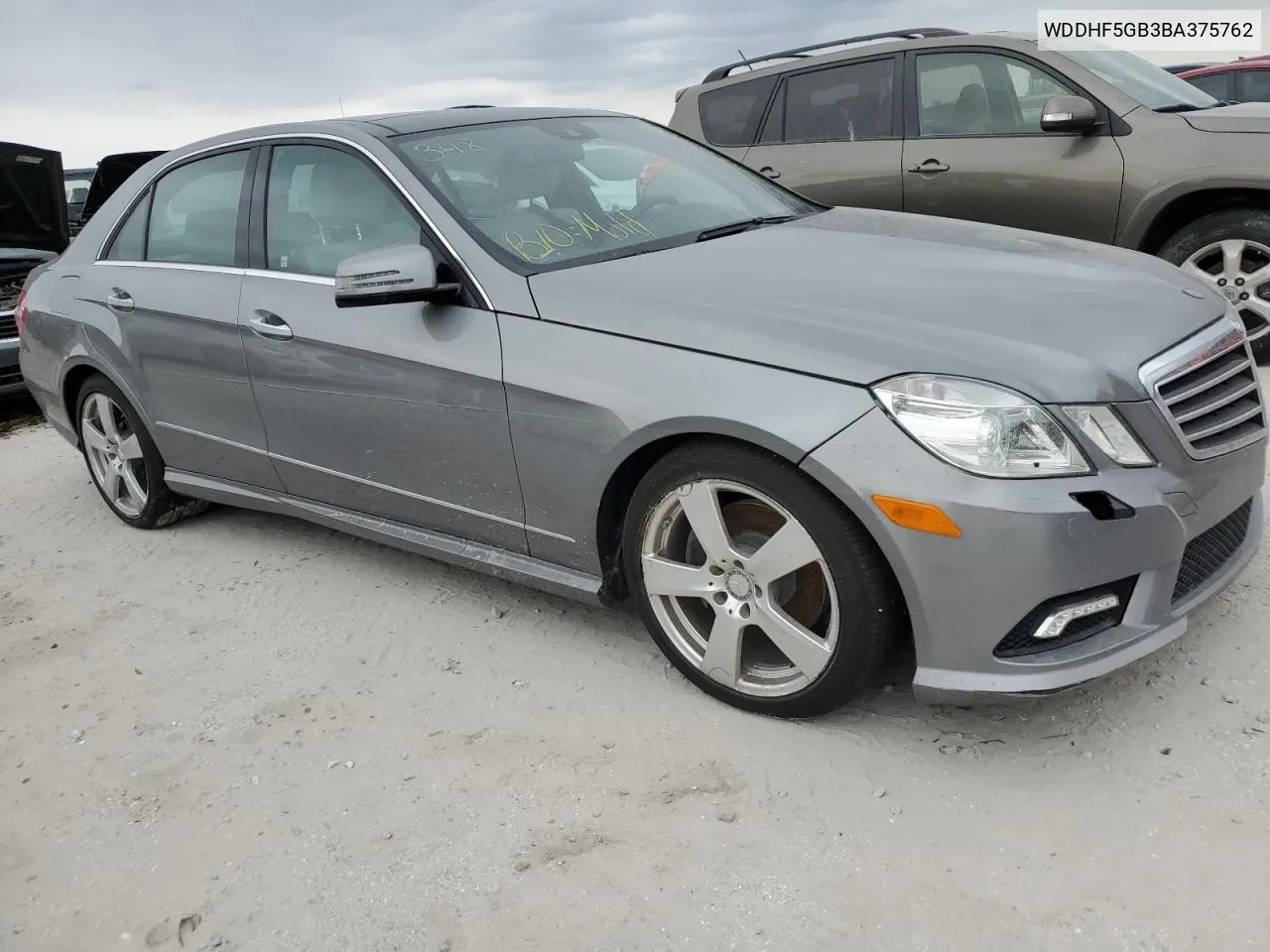 2011 Mercedes-Benz E 350 VIN: WDDHF5GB3BA375762 Lot: 74336004