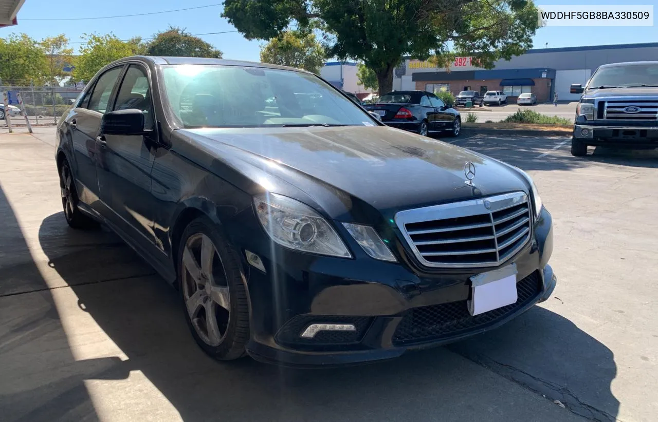 2011 Mercedes-Benz E 350 VIN: WDDHF5GB8BA330509 Lot: 74369154