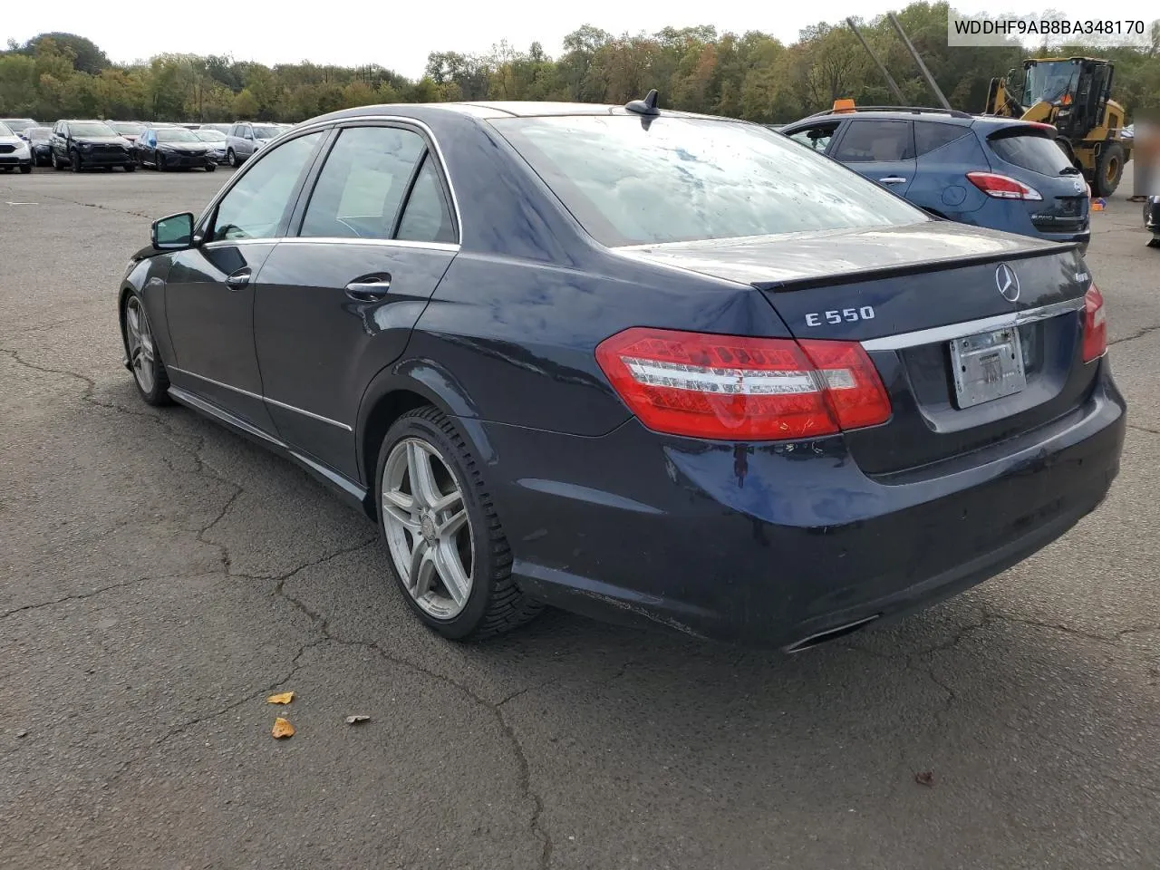 2011 Mercedes-Benz E 550 4Matic VIN: WDDHF9AB8BA348170 Lot: 74443184