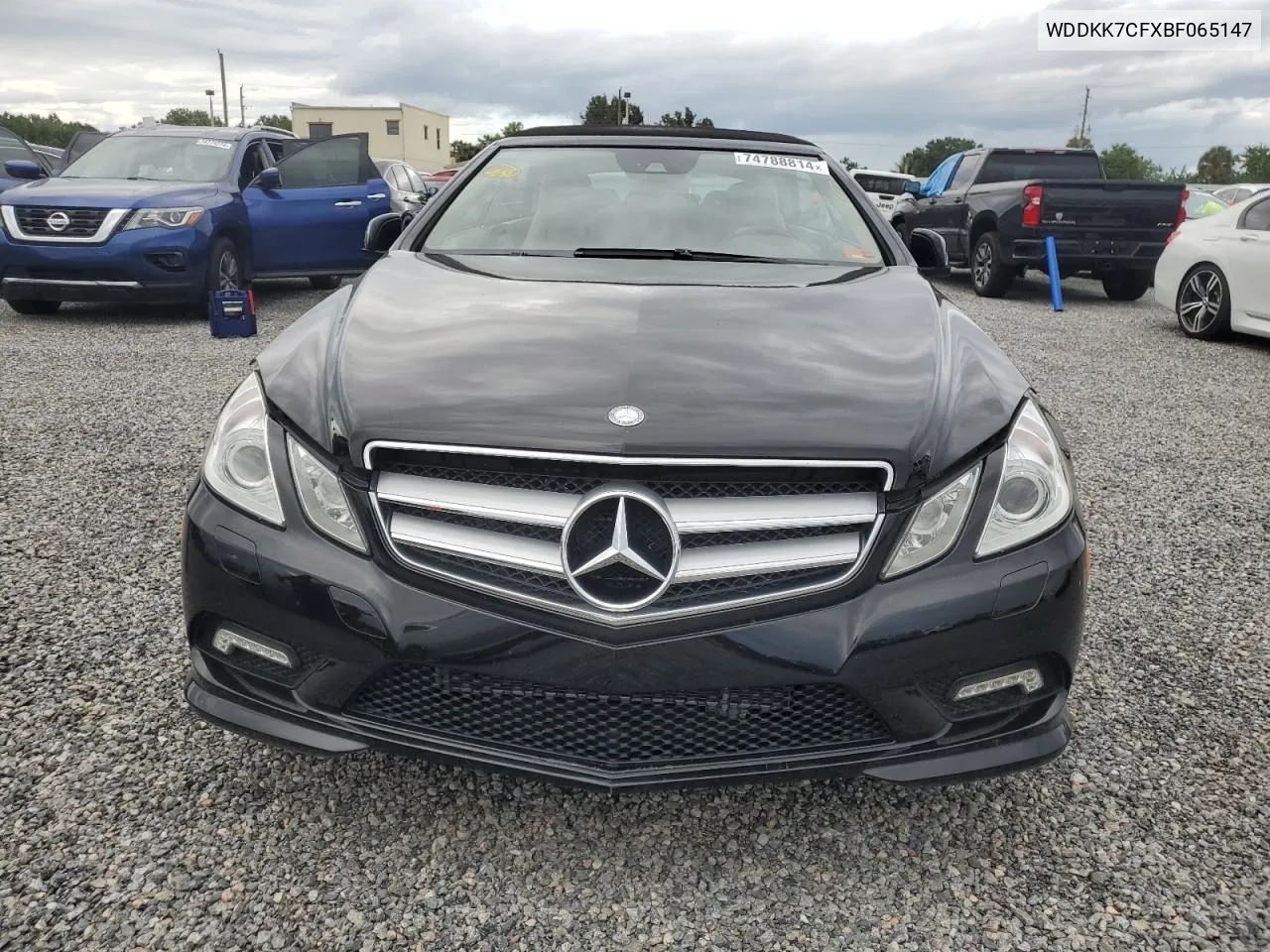 2011 Mercedes-Benz E 550 VIN: WDDKK7CFXBF065147 Lot: 74788814