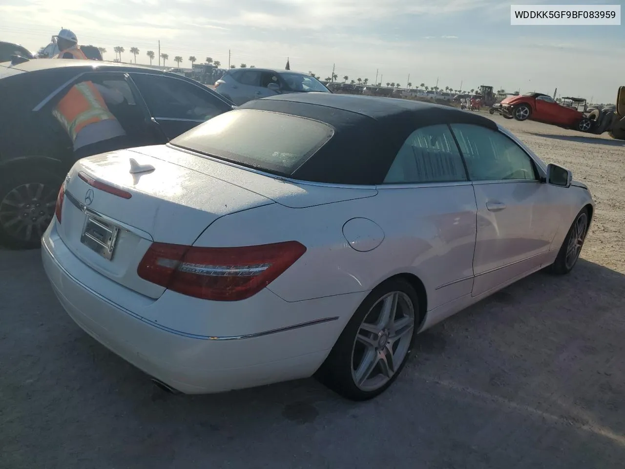 2011 Mercedes-Benz E 350 VIN: WDDKK5GF9BF083959 Lot: 74812804