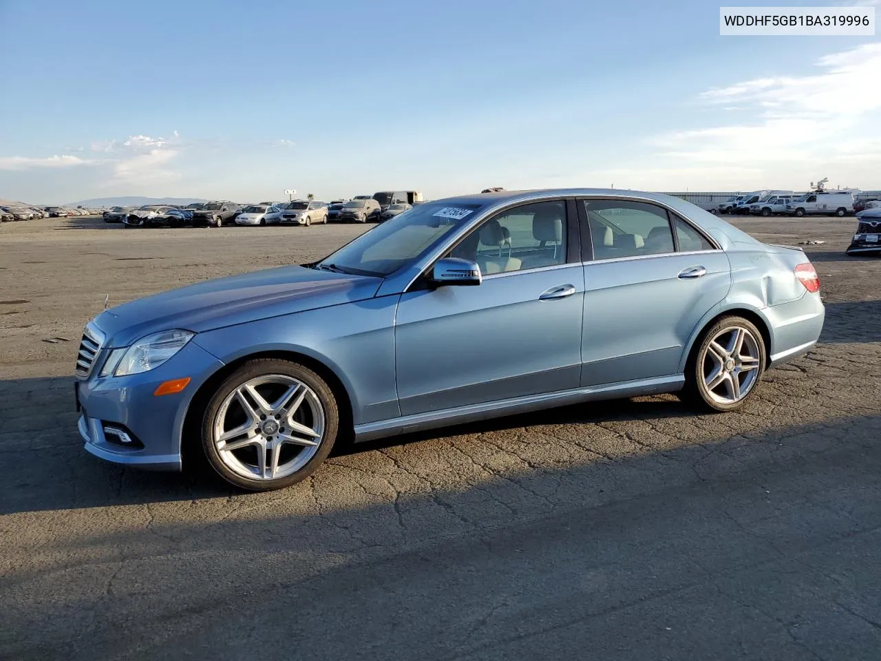 2011 Mercedes-Benz E 350 VIN: WDDHF5GB1BA319996 Lot: 74815634