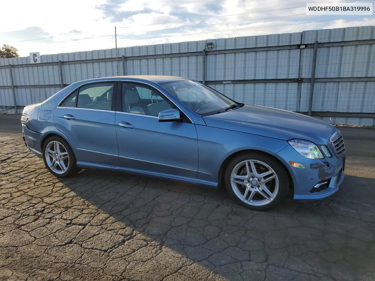 2011 Mercedes-Benz E 350 VIN: WDDHF5GB1BA319996 Lot: 74815634