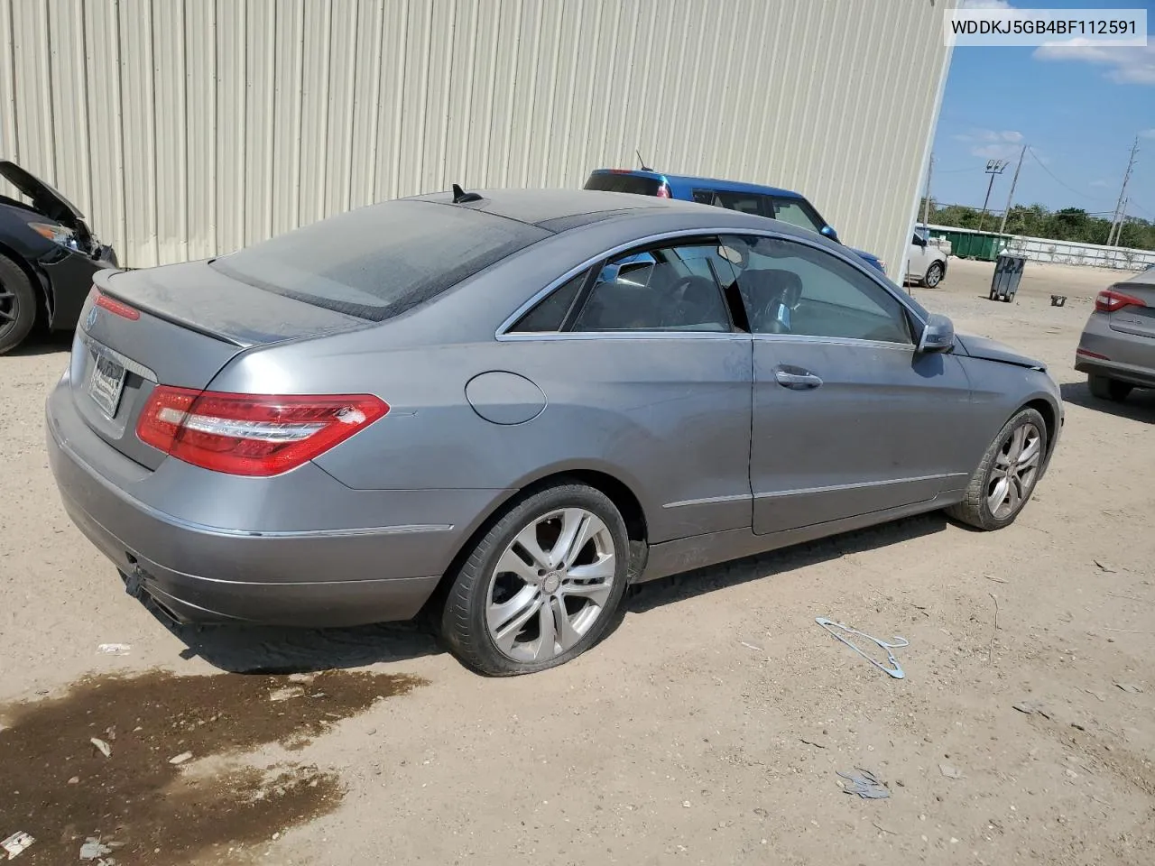 2011 Mercedes-Benz E 350 VIN: WDDKJ5GB4BF112591 Lot: 74836174