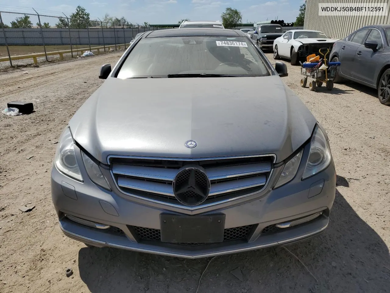 2011 Mercedes-Benz E 350 VIN: WDDKJ5GB4BF112591 Lot: 74836174