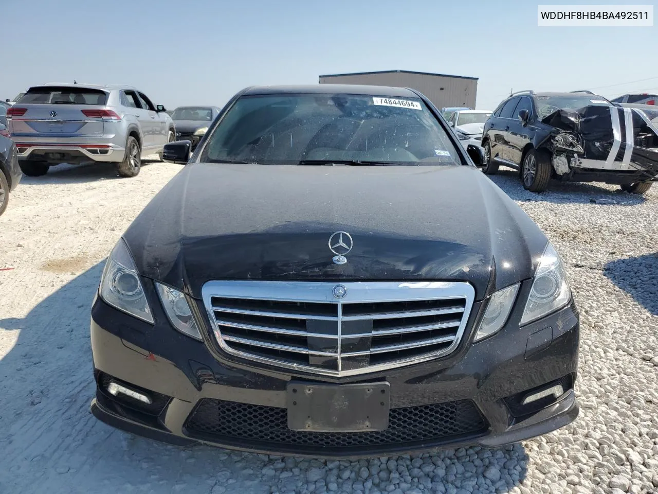 2011 Mercedes-Benz E 350 4Matic VIN: WDDHF8HB4BA492511 Lot: 74844694