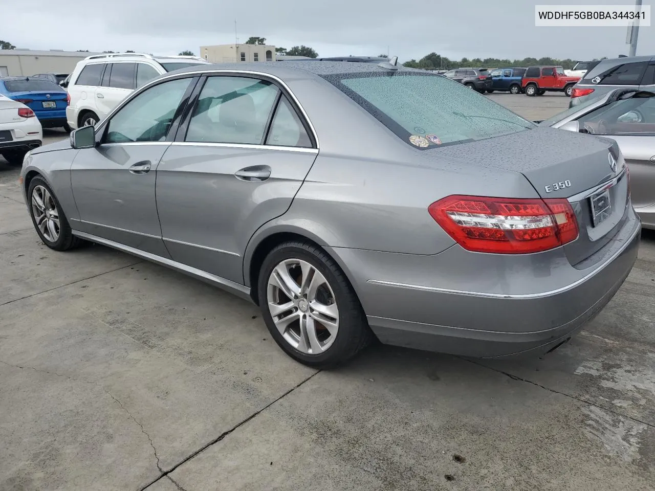 2011 Mercedes-Benz E 350 VIN: WDDHF5GB0BA344341 Lot: 74851474