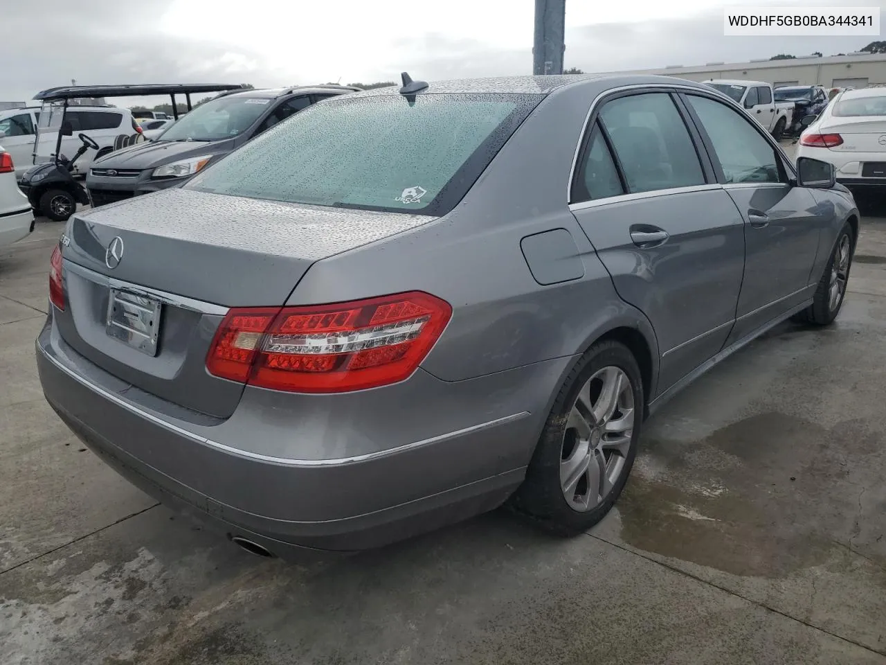 2011 Mercedes-Benz E 350 VIN: WDDHF5GB0BA344341 Lot: 74851474