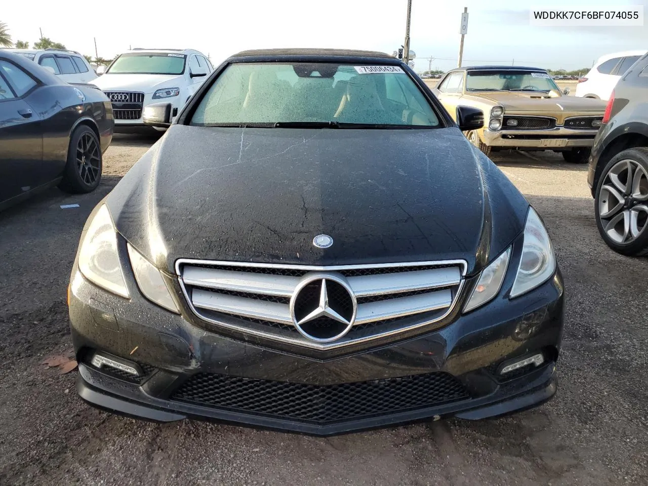 2011 Mercedes-Benz E 550 VIN: WDDKK7CF6BF074055 Lot: 75006434