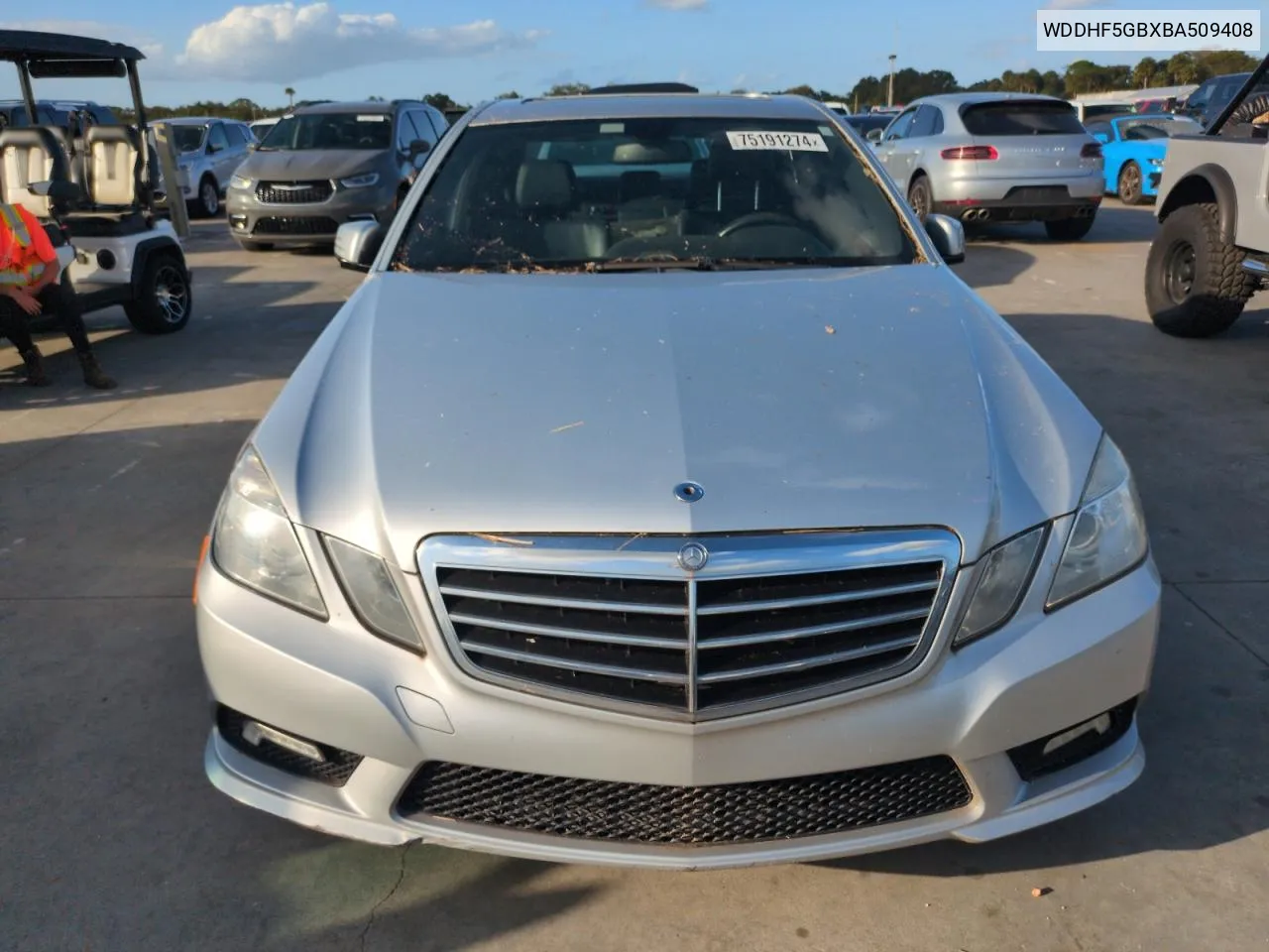 2011 Mercedes-Benz E 350 VIN: WDDHF5GBXBA509408 Lot: 75191274