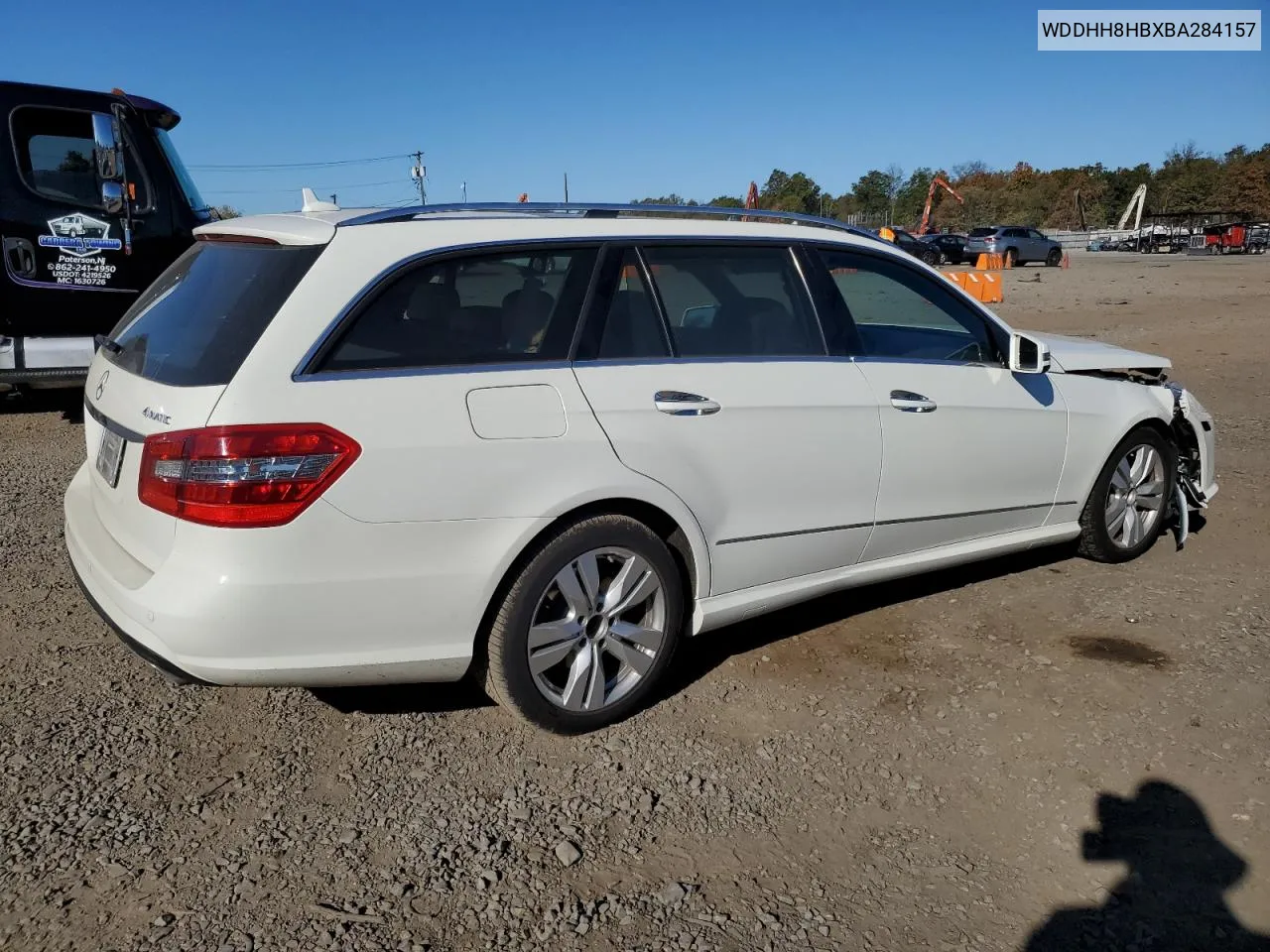 2011 Mercedes-Benz E 350 4Matic Wagon VIN: WDDHH8HBXBA284157 Lot: 75219974