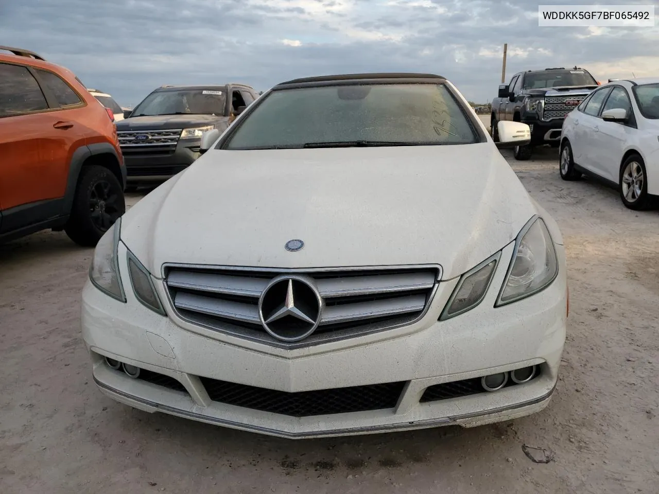 2011 Mercedes-Benz E 350 VIN: WDDKK5GF7BF065492 Lot: 75313914