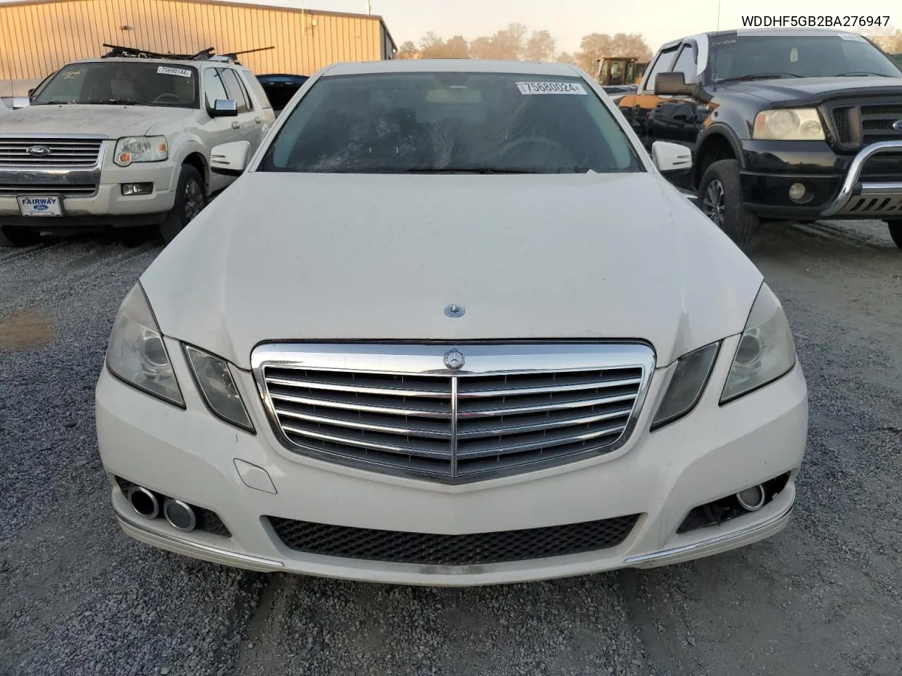 2011 Mercedes-Benz E 350 VIN: WDDHF5GB2BA276947 Lot: 75680024