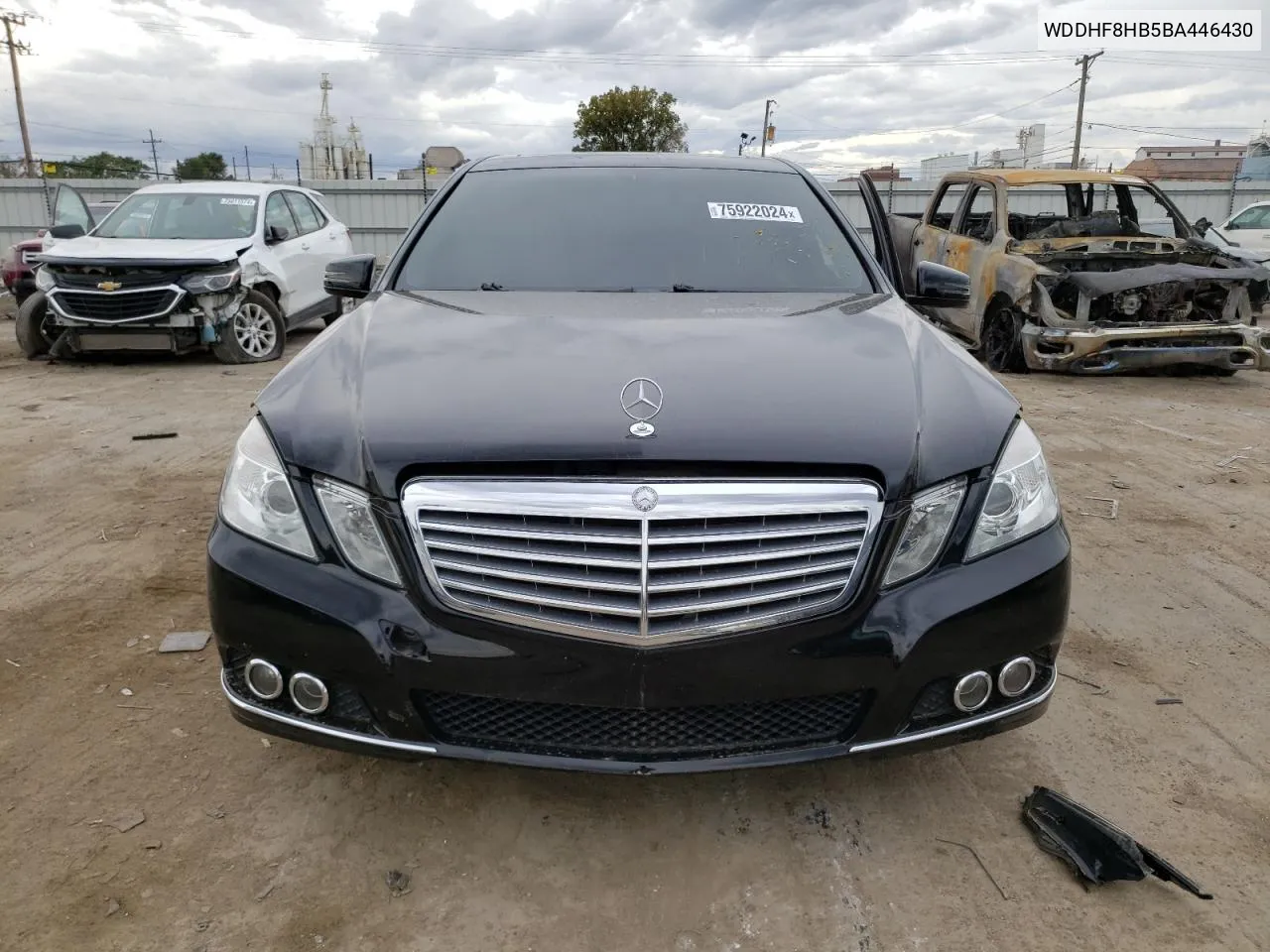 2011 Mercedes-Benz E 350 4Matic VIN: WDDHF8HB5BA446430 Lot: 75922024