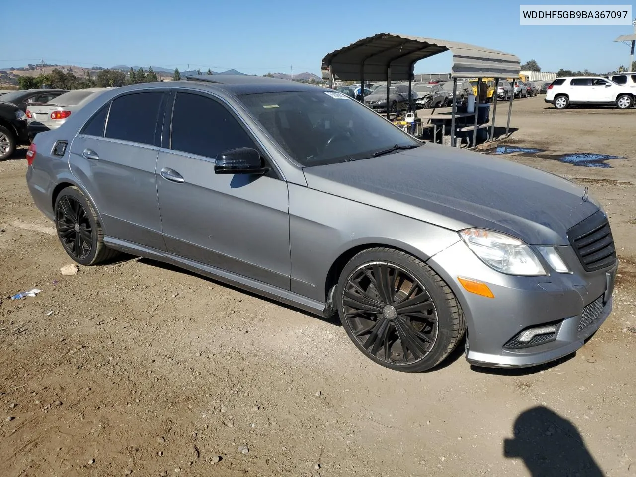 2011 Mercedes-Benz E 350 VIN: WDDHF5GB9BA367097 Lot: 76000624