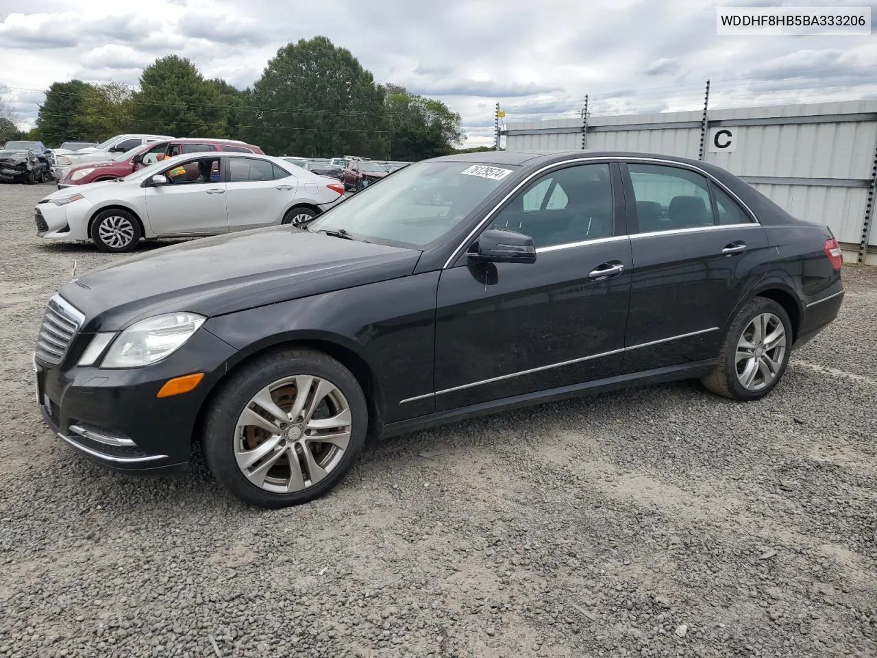 2011 Mercedes-Benz E 350 4Matic VIN: WDDHF8HB5BA333206 Lot: 76129574