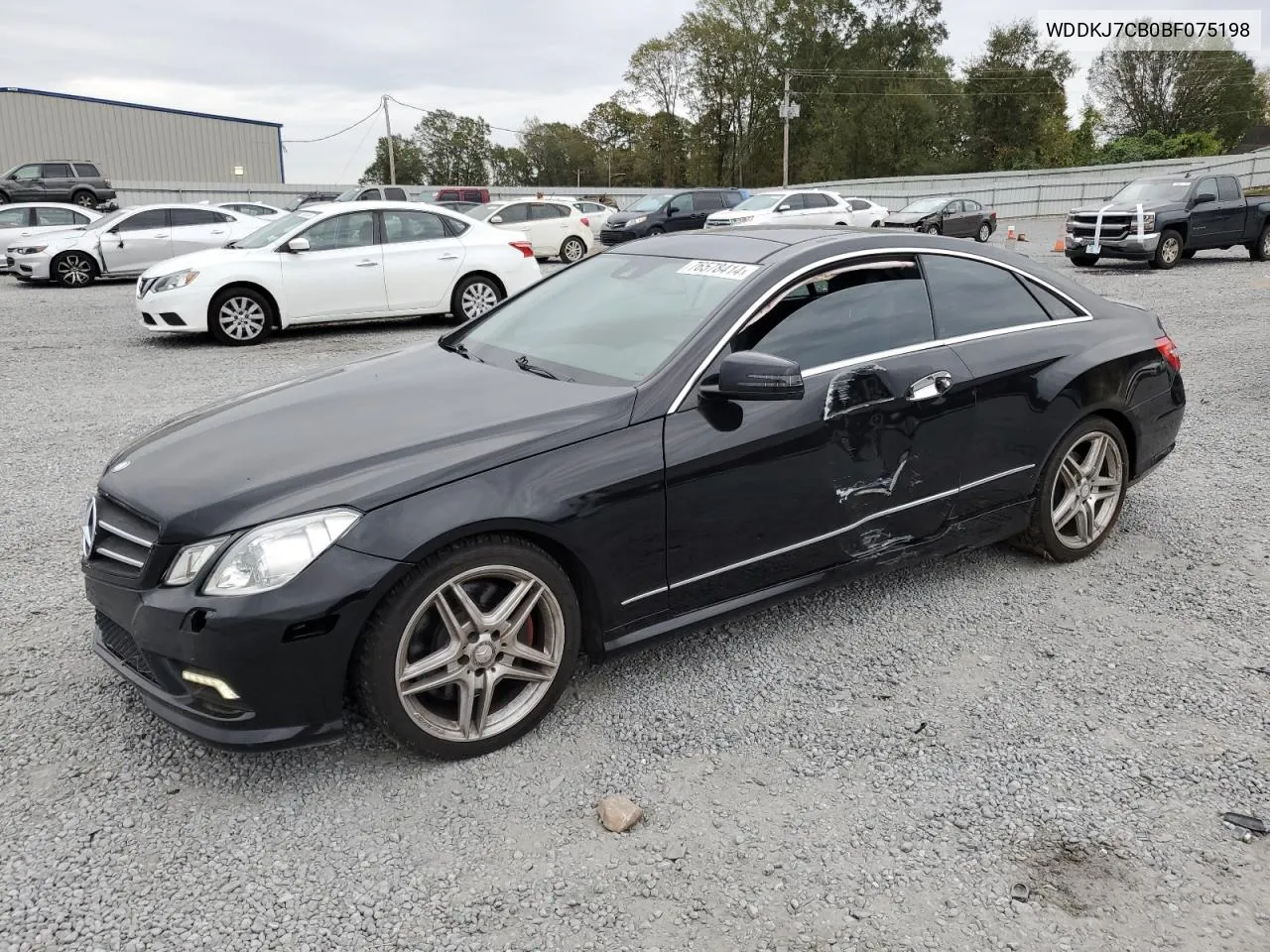 2011 Mercedes-Benz E 550 VIN: WDDKJ7CB0BF075198 Lot: 76578414