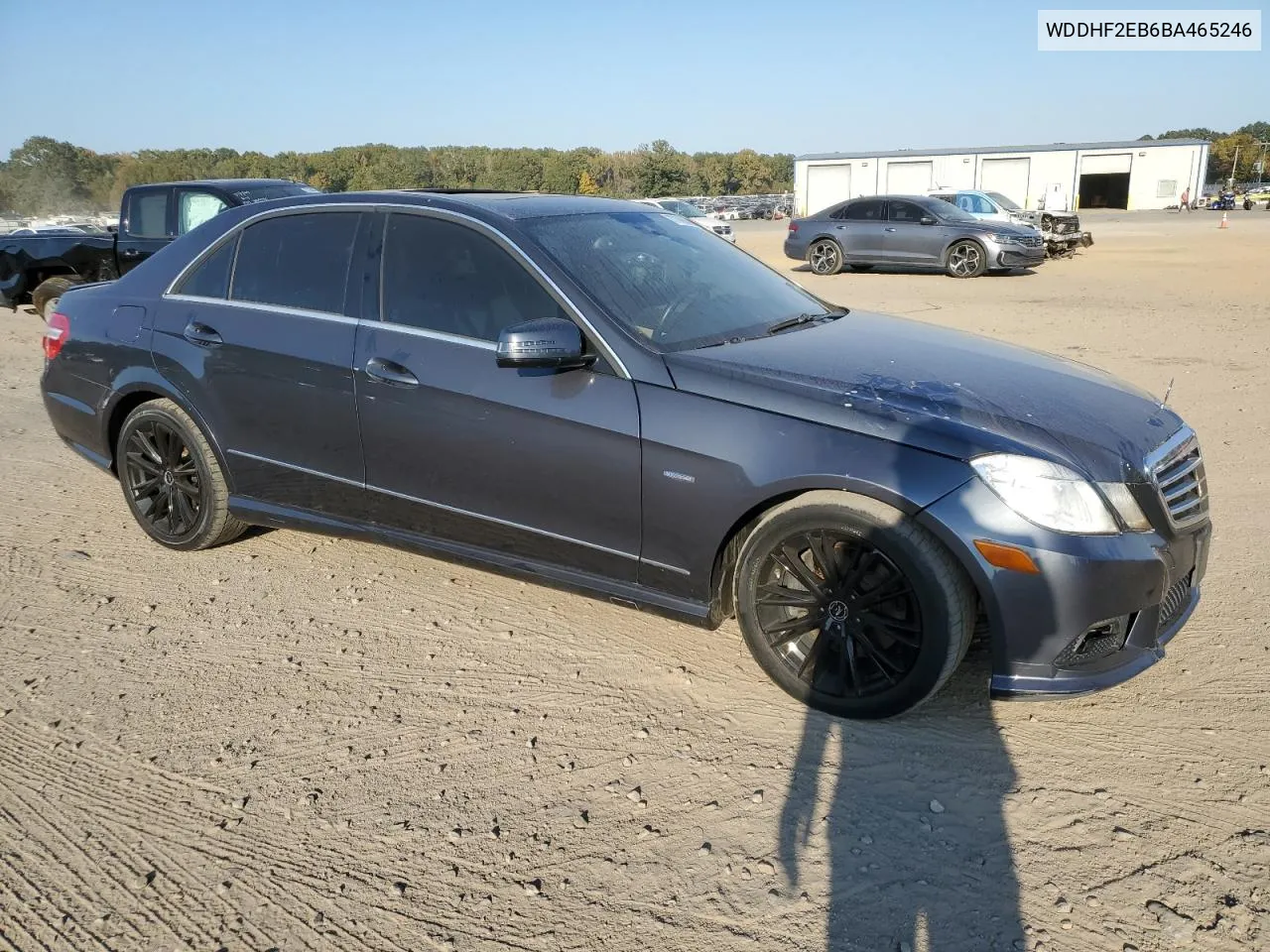 2011 Mercedes-Benz E 350 Bluetec VIN: WDDHF2EB6BA465246 Lot: 77149884