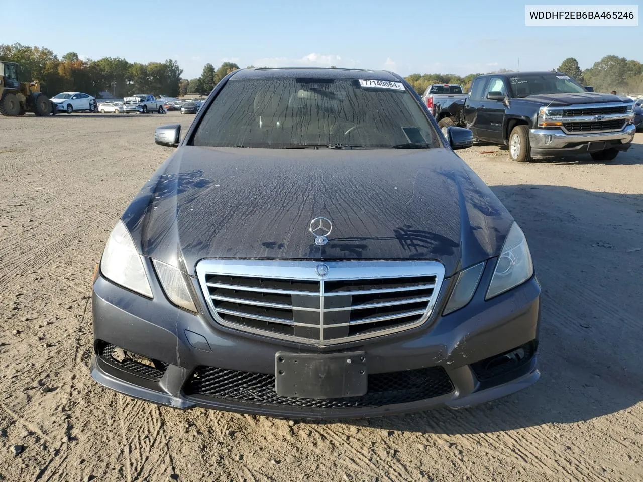 2011 Mercedes-Benz E 350 Bluetec VIN: WDDHF2EB6BA465246 Lot: 77149884