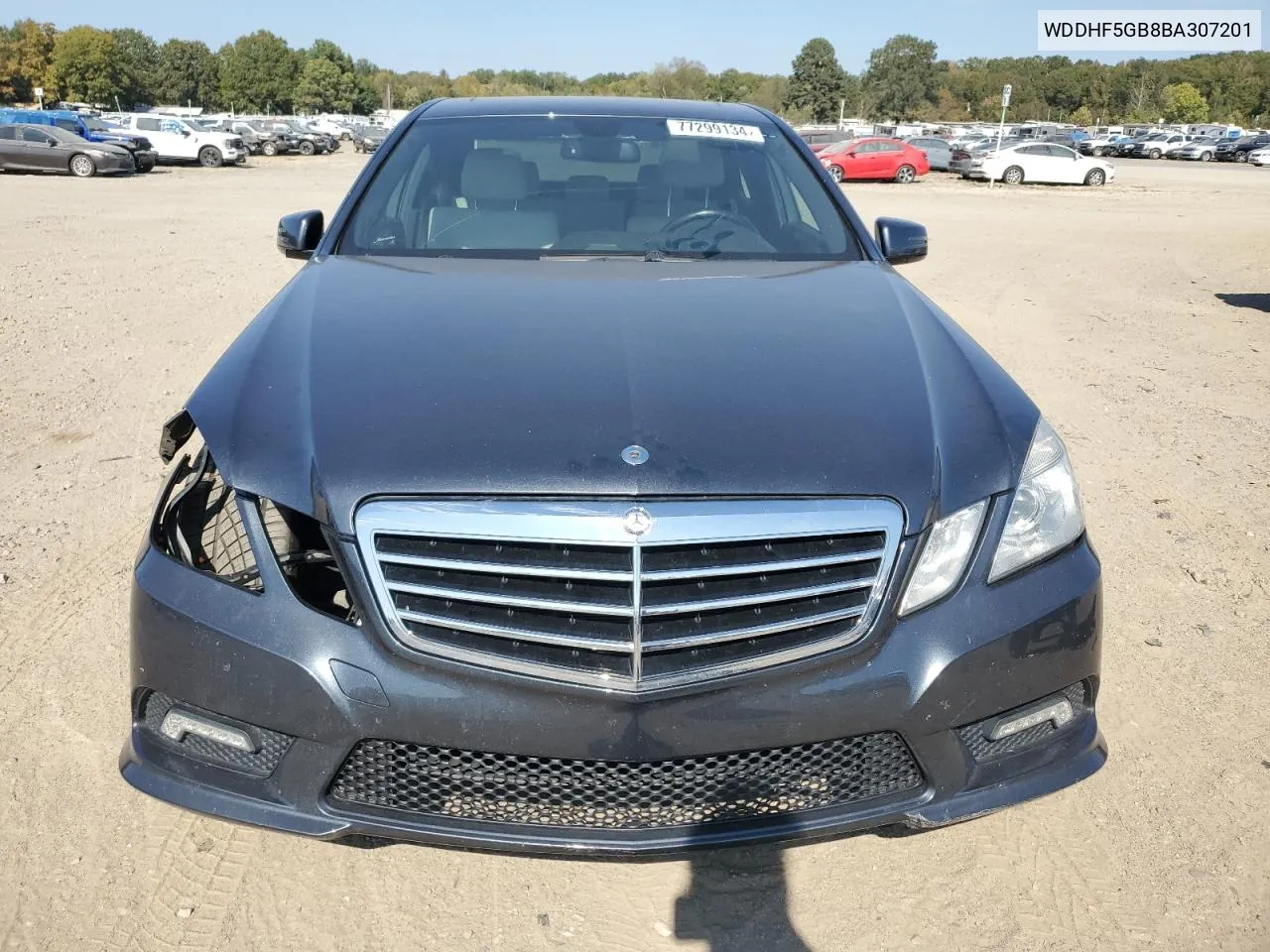 2011 Mercedes-Benz E 350 VIN: WDDHF5GB8BA307201 Lot: 77299134