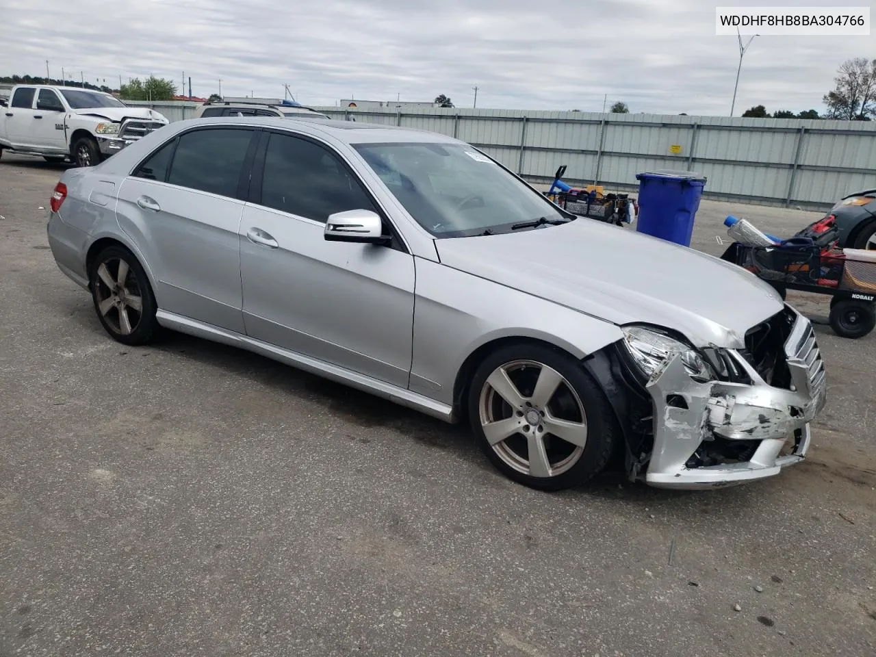 2011 Mercedes-Benz E 350 4Matic VIN: WDDHF8HB8BA304766 Lot: 77593624