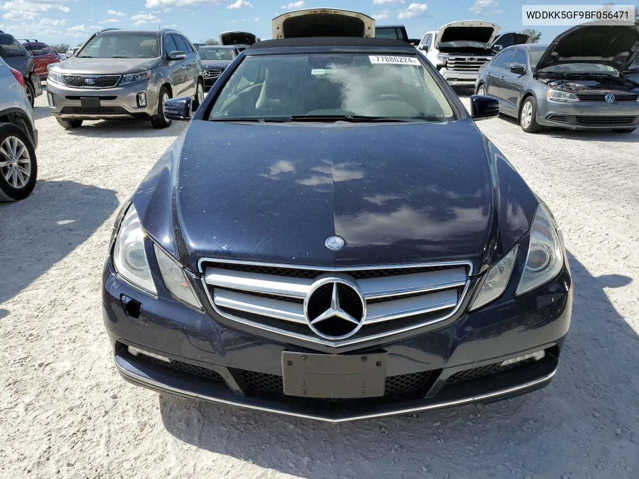 2011 Mercedes-Benz E 350 VIN: WDDKK5GF9BF056471 Lot: 77886224