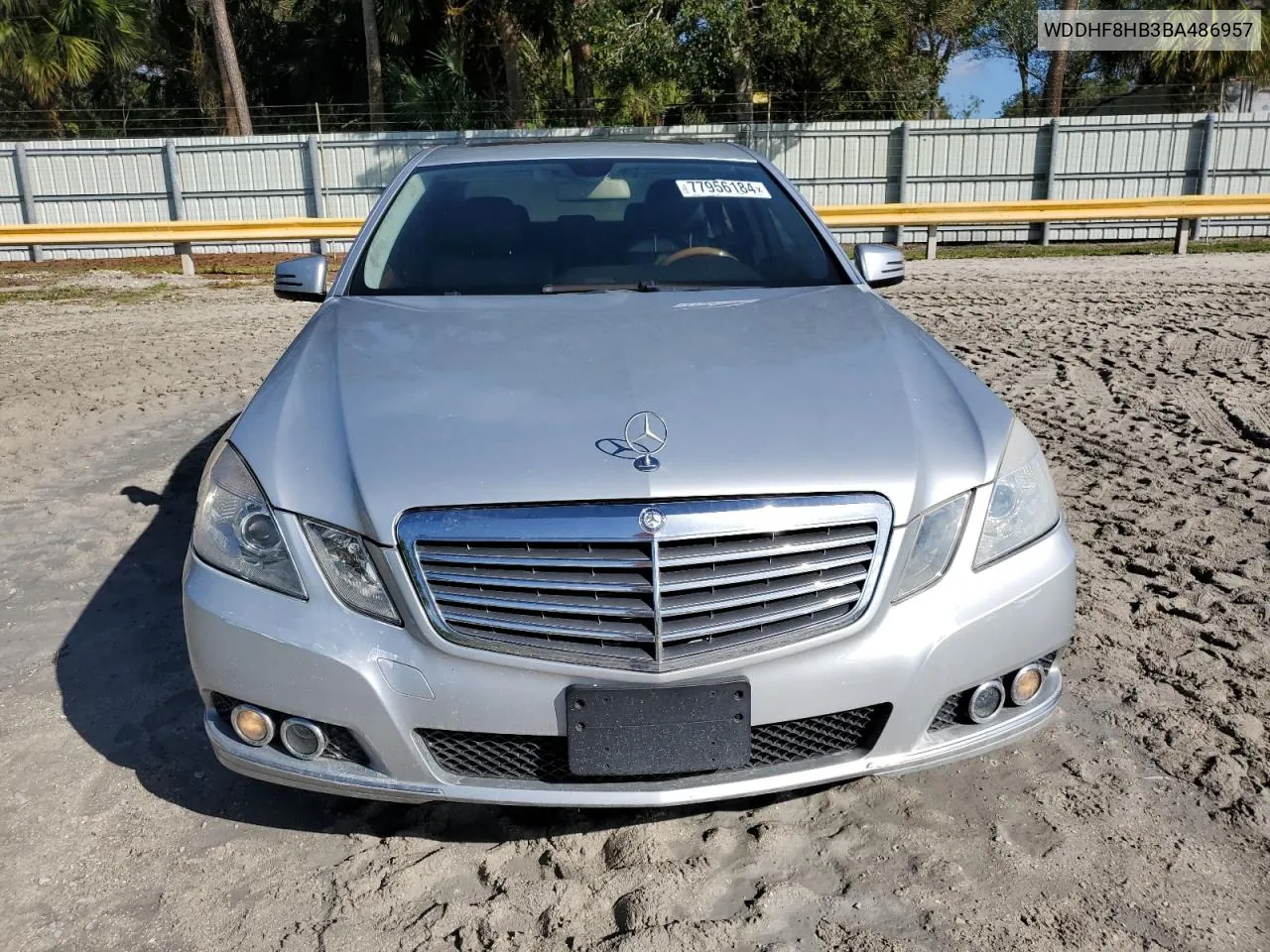 2011 Mercedes-Benz E 350 4Matic VIN: WDDHF8HB3BA486957 Lot: 77956184