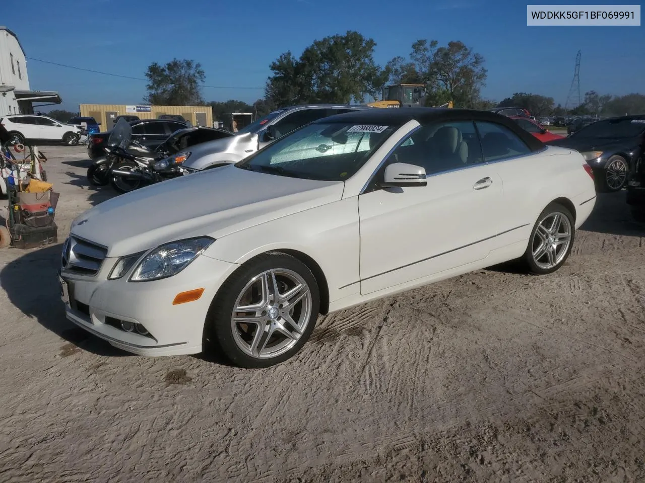 2011 Mercedes-Benz E 350 VIN: WDDKK5GF1BF069991 Lot: 77988824