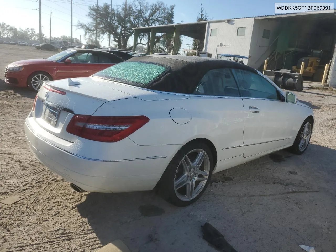 2011 Mercedes-Benz E 350 VIN: WDDKK5GF1BF069991 Lot: 77988824