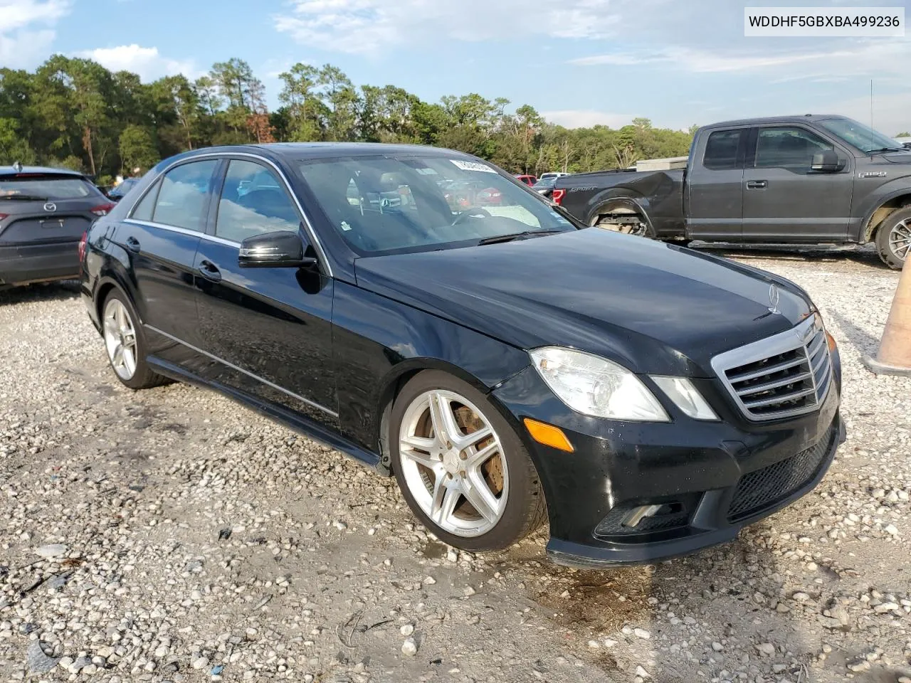 2011 Mercedes-Benz E 350 VIN: WDDHF5GBXBA499236 Lot: 78045184