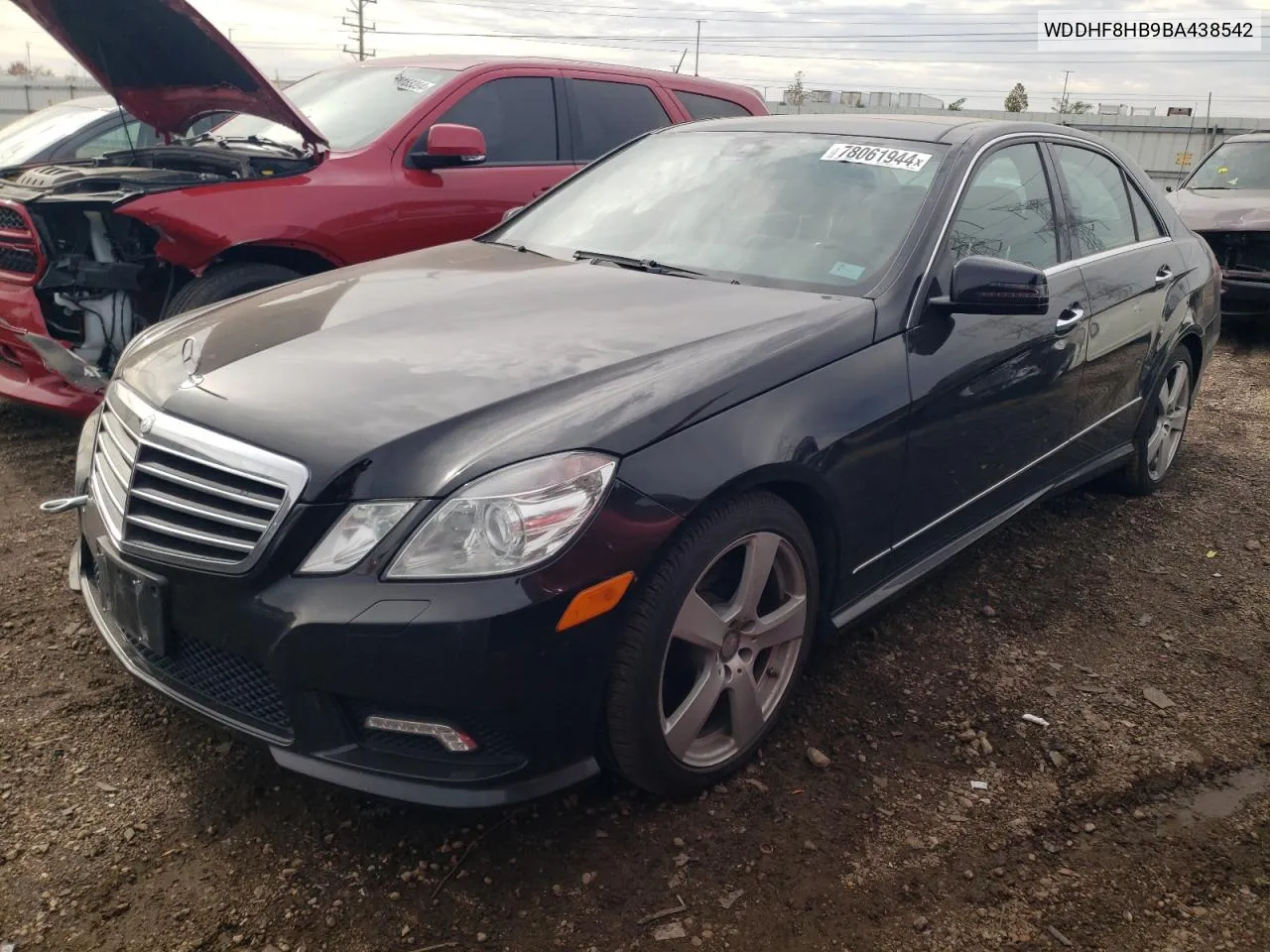 2011 Mercedes-Benz E 350 4Matic VIN: WDDHF8HB9BA438542 Lot: 78061944