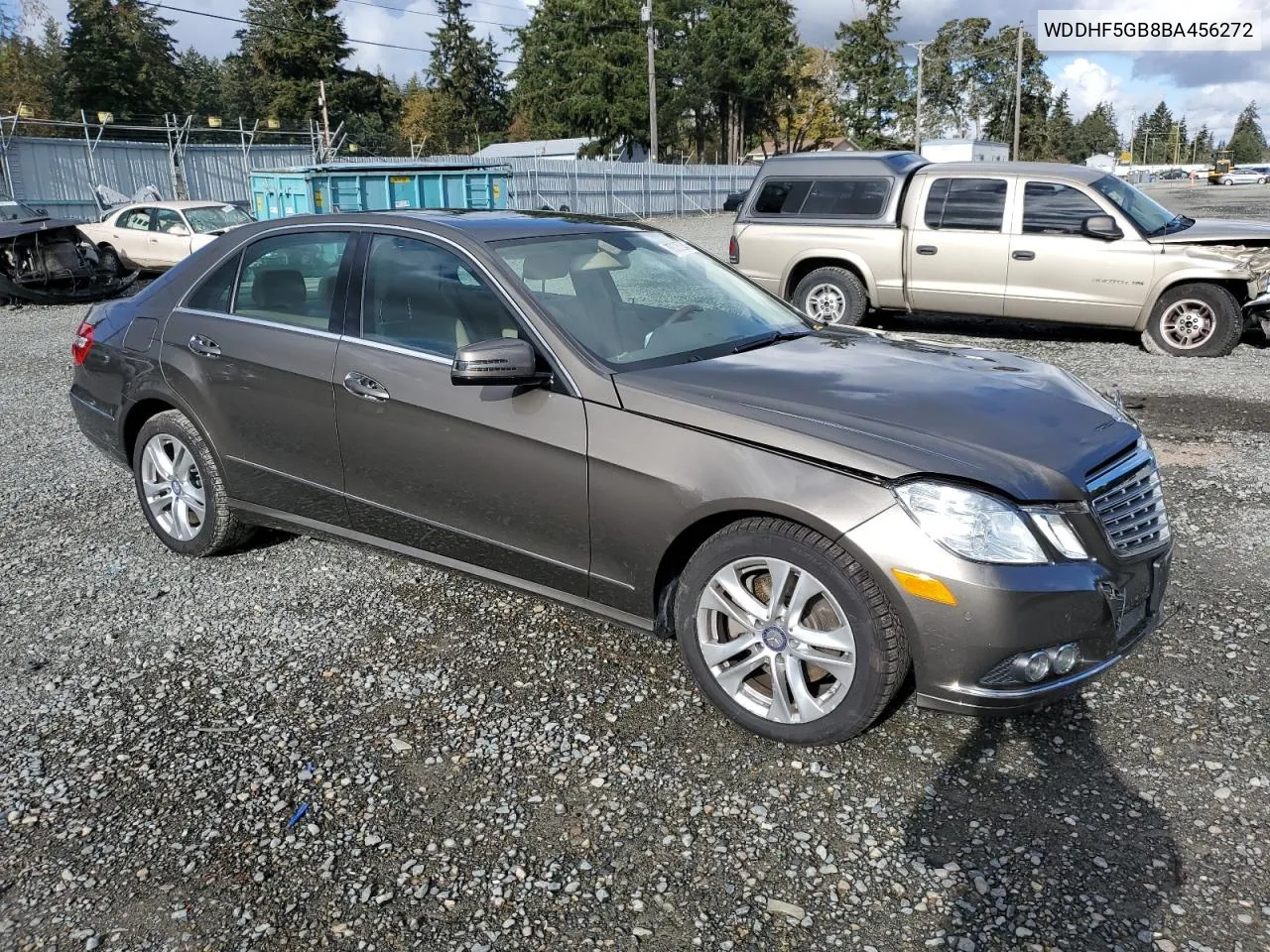 2011 Mercedes-Benz E 350 VIN: WDDHF5GB8BA456272 Lot: 78325034