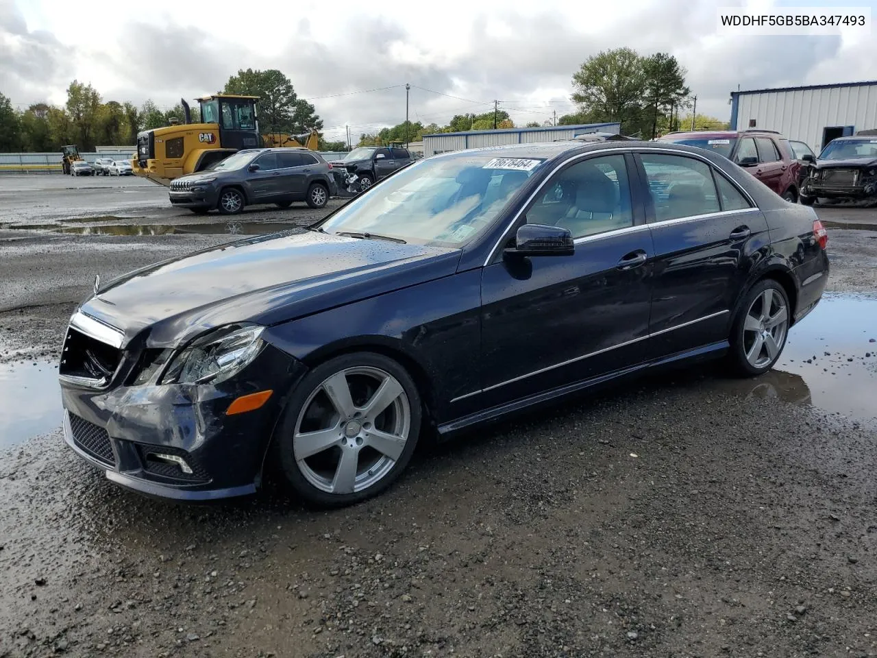 2011 Mercedes-Benz E 350 VIN: WDDHF5GB5BA347493 Lot: 78678464