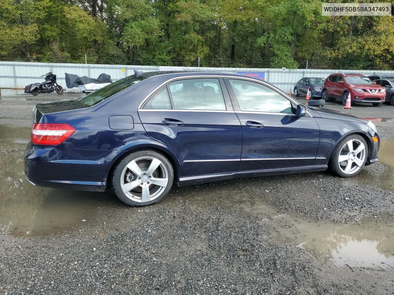 2011 Mercedes-Benz E 350 VIN: WDDHF5GB5BA347493 Lot: 78678464