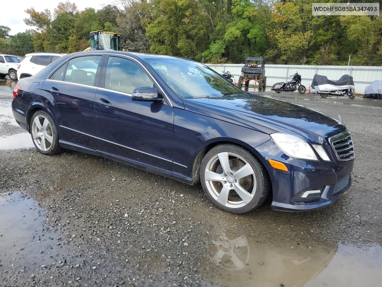 2011 Mercedes-Benz E 350 VIN: WDDHF5GB5BA347493 Lot: 78678464