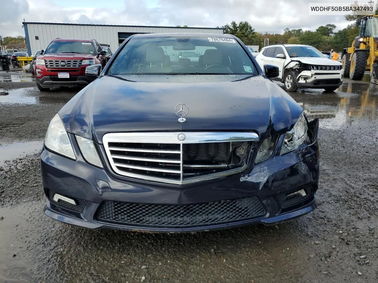 2011 Mercedes-Benz E 350 VIN: WDDHF5GB5BA347493 Lot: 78678464