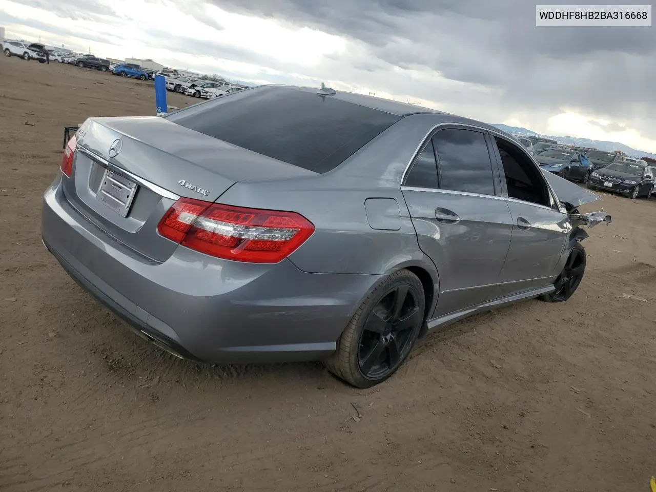 2011 Mercedes-Benz E 350 4Matic VIN: WDDHF8HB2BA316668 Lot: 79663354