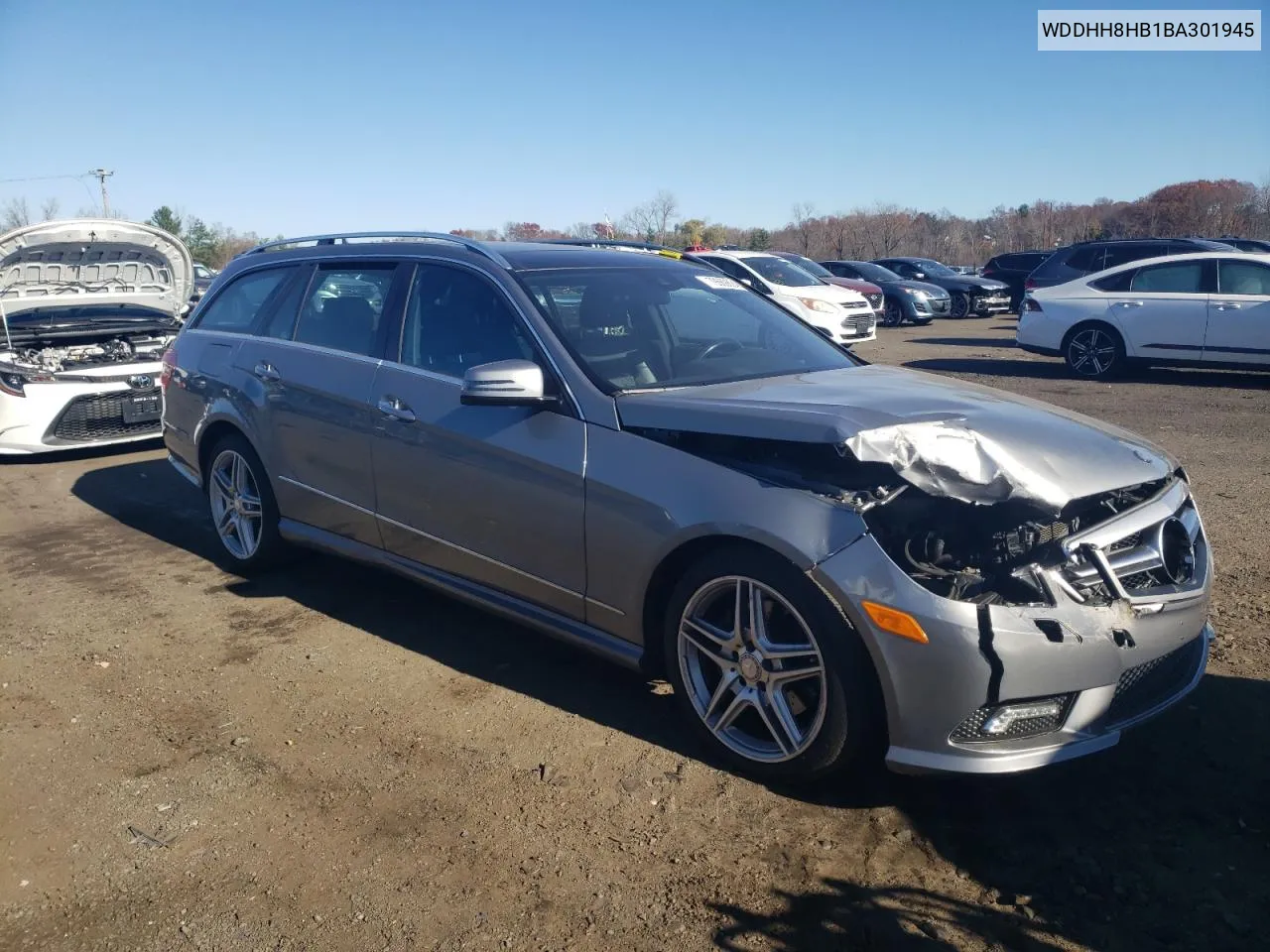 2011 Mercedes-Benz E 350 4Matic Wagon VIN: WDDHH8HB1BA301945 Lot: 79669824